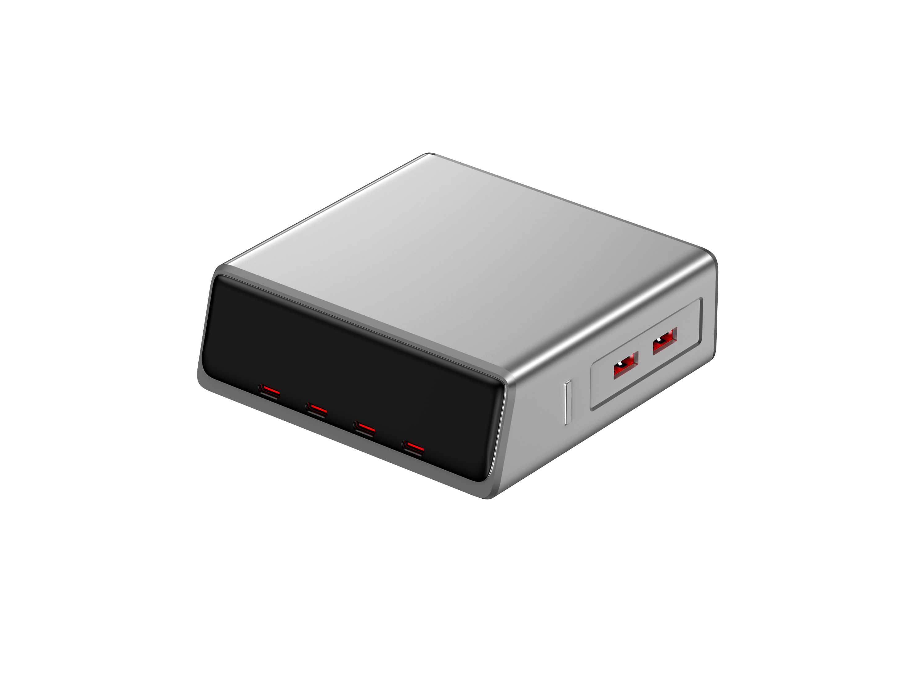 300W multi-port charging station USB C GaN Charger