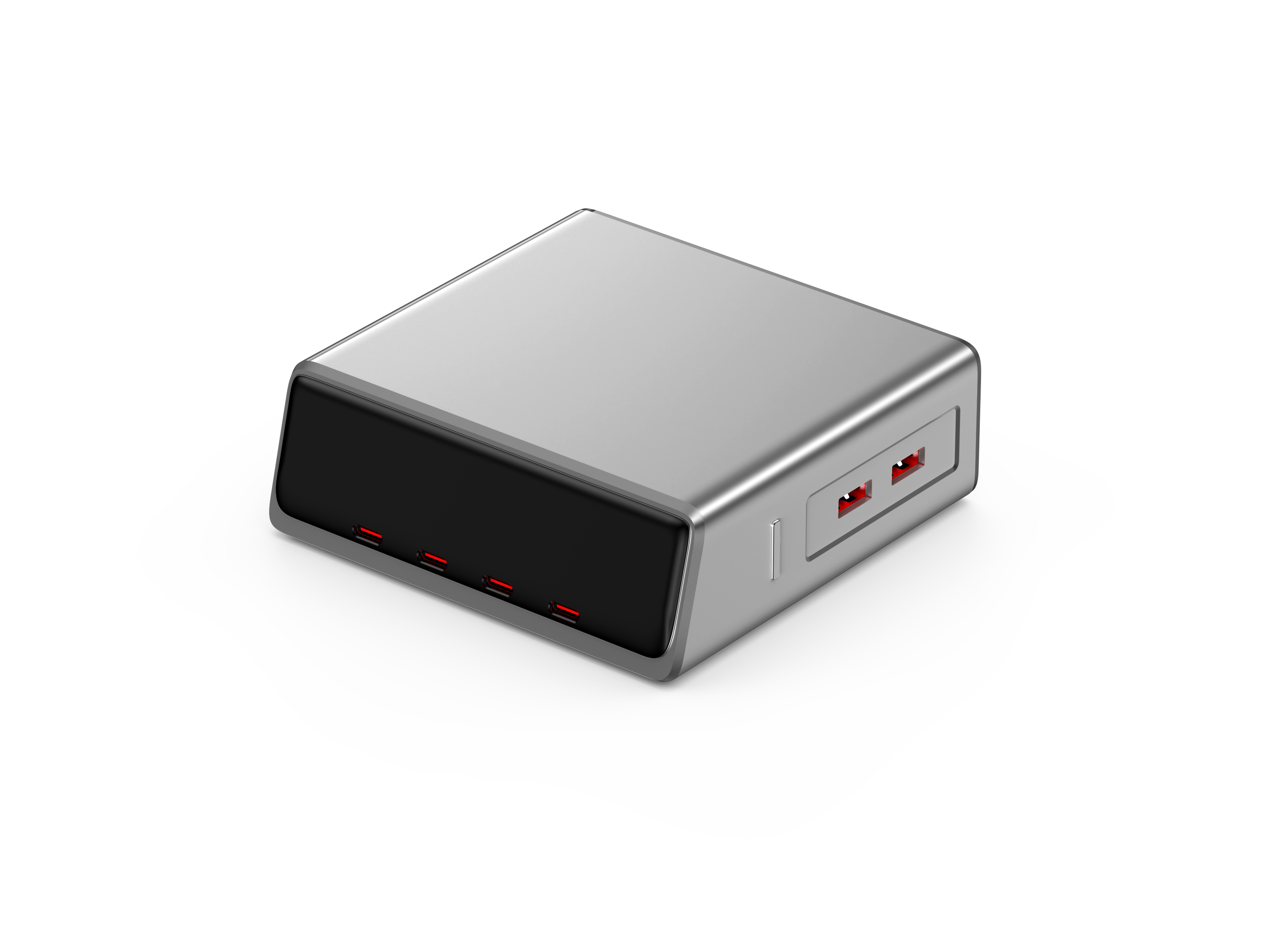300W multi-port charging station USB C GaN Charger